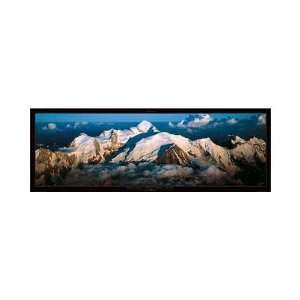 Mont Blanc, Versant Nord Poster Print 