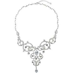  Chantecailles CZ Victorian Fashion Necklace: Jewelry