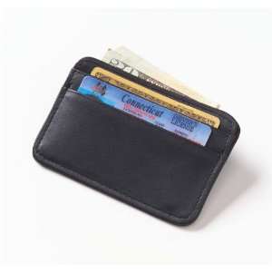 Clava 2102 Slim Two Pocket Card Case   Quinley Black 