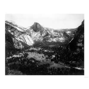  Head of Yosemite Valley from Columbia Rock Photograph 