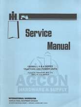 FARMALL H HV O 4 OS 4 W 4 I 4 Plus Super Service Manual  