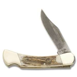   Knife with Genuine Deer Stag Handles:  Sports & Outdoors