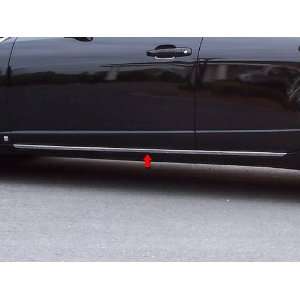  2008 2011 Cadillac CTS 2pc Rocker Panel Lower Accent Trim 