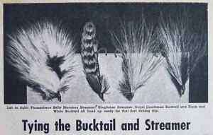 How To Tie Bucktail & Streamer Fishing Flies Fly INFO  