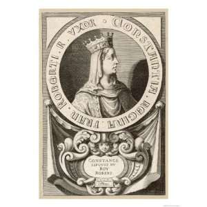  Constance Queen of Robert II le Pieux King of France 