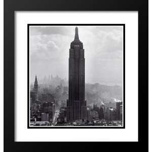   Matted Art 33x41 Empire State Building 