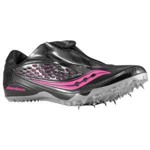 Saucony Showdown   Womens   Track & Field   Shoes   Black/Pink