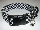   nascar checkered flag dog collars medium 