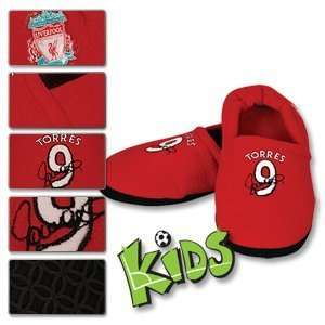  Liverpool Torres Player Slippers   Red   Boys Sports 