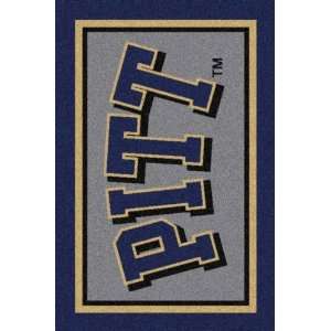  Pittsburgh Panthers NCAA Spirit Area Rug by Milliken 54 