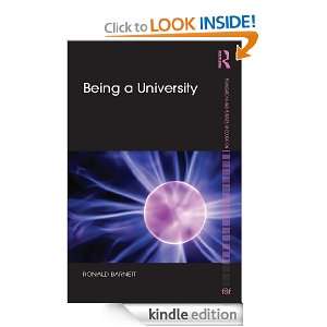 Being a University (Foundations and Futures of Education) Ronald 