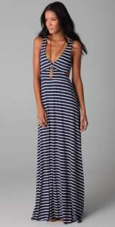 Rachel Pally Stripe Cutout Dress  