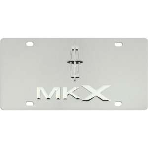 Lincoln MKX Chrome Stainless Steel License Plate