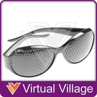Black Pinhole Glasses Eyesight Improve Natural Healing  