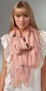 Marc by Marc Jacobs Tossed Bird Scarf  