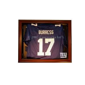  New York Giants Removable Face Jersey Display   Brown 