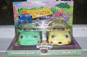 The Chevron Cars BRANDON BUMPER & BAILEY BOUNCER MIB  
