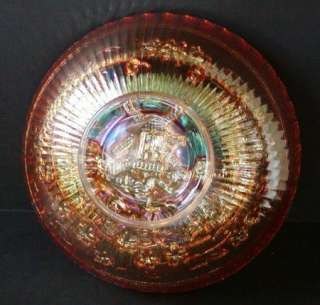 Carnival Glass Bowl  Windmill by Imperial Glass  