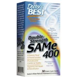  Doctors Best Double Strength SAM e 400 mg Enteric Coated 