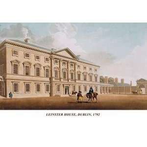    Vintage Art Leinster House, Dublin, 1792   04267 2