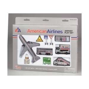  Real Toys American Airlines 12 Piece Playset Toys & Games