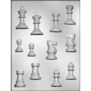  Chess Cookie Cutter Set   6 piece (mini)