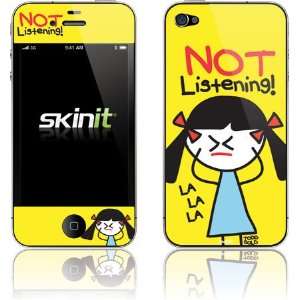  Not Listening skin for Apple iPhone 4 / 4S Electronics