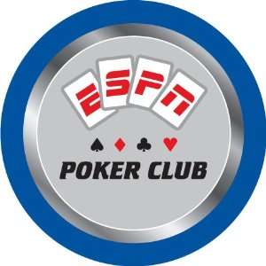    ESPNR Poker Club Professional Poker Chip   Blue