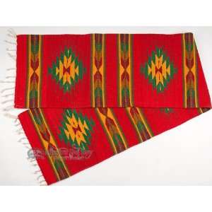  Hand Woven Zapotec Table Runner 15x80 (a63)