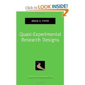  Experimental Research Designs (Pocket Guides to Social Work Research 