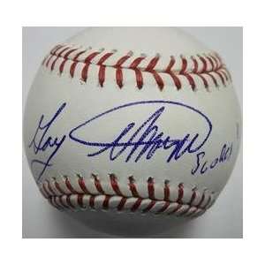  MLBPAA Gary Thorne Scores Autographed Baseball