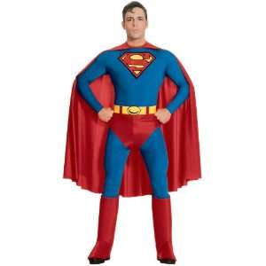 Lets Party By Rubies Costumes Superman Adult XL Costume / Red   Size X 