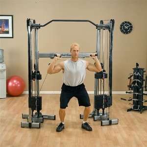  Body Solid Dual Weight Stack Cable Crossover Machine 
