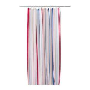    Baven Light Colored Striped Shower Curtain: Everything Else