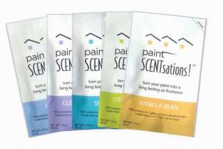 Paint SCENTsations 1 oz Packet Paint Additive air freshener odor 
