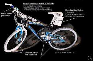 Electric bicycle motor conversion kit WITH battries  