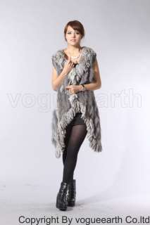 153 new real raccoon rabbit fur 3 color cape/shawl/vest  