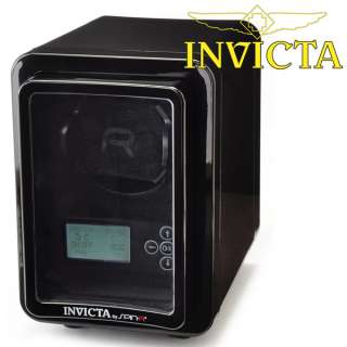 Invicta Spin R Programmable Watch Winder With LCD Display Window 