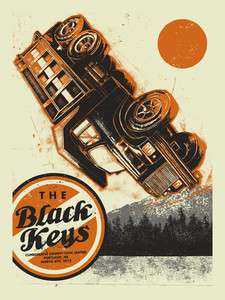 The Black Keys Portland Maine March 6, 2012 Poster Signed & Numbered 