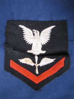 Vintage WWII 1943 US Navy Insignia Arm Shoulder Patch  