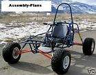 dune buggy go kart cart assembly plans how to build