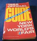 Vintage 1965 Official Guide Book New York Worlds Fair  
