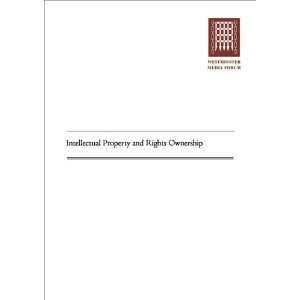  Intellectual Property and Rights Ownership (9781905029105 