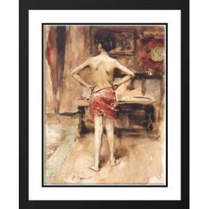  Sargent, John Singer 28x36 Framed and Double Matted The Model 