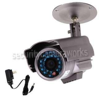 SONY CCD Security Camera Outdoor Wide Angle Bullet CCTV w/ Power 