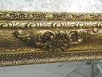 Large Hand Carved Wooden Framed Gold Mirror 999000 EY1 30 x 38  