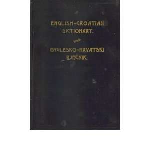  English Croatian Dictionary Prof. Alexander Lochmer 