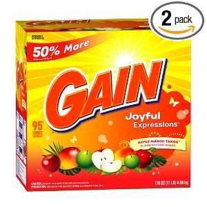  Gain Joyful Expression Powder Detergent, Apple Mango Tango 