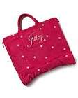 NWT JUICY COUTURE PINK TERRY BEACH TOWEL SLING BAG