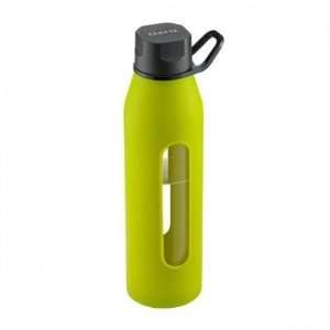  Glass Water Bottle 20oz Green: Kitchen & Dining